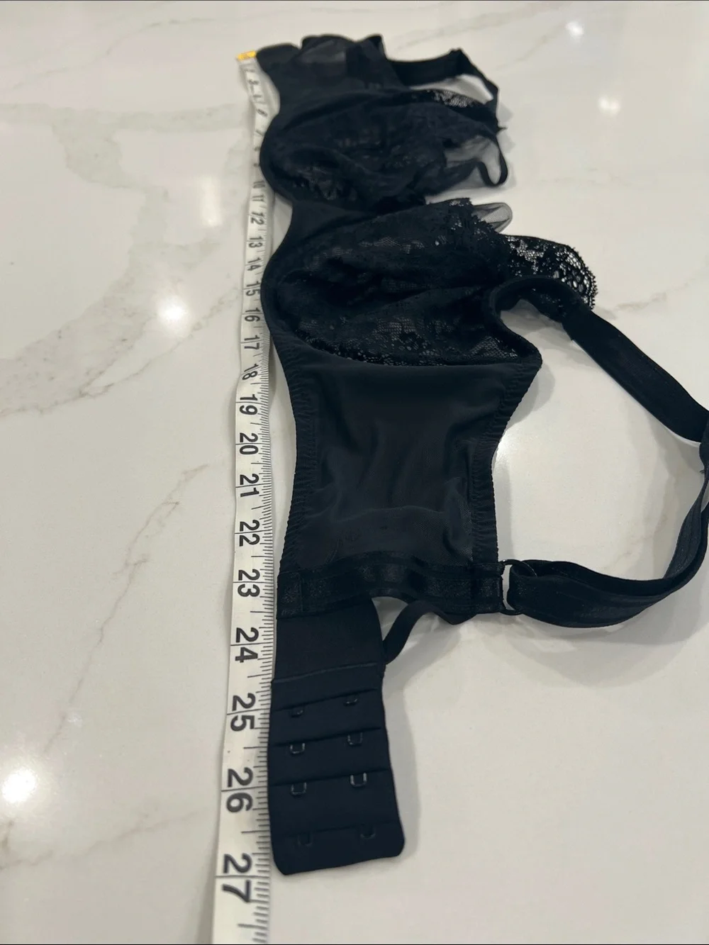 Chantelle Pulp Crush Unlined Demi Bra - Black  size 34 H